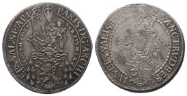 Römisch Deutsches Reich / Haus Habsburg, Erzbistum Salzburg, Paris von Lodron 1619-1653, Reichstaler 1626. 27,81 g. Dav. 3504; Zöttl 1477. Korrodiert,...