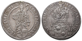 Römisch Deutsches Reich / Haus Habsburg, Erzbistum Salzburg, Max Gandolph von Küenburg 1668-1687, Reichstaler 1670. 27,71 g. Dav. 3508; Zöttl 1994. Kl...