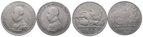 Brandenburg Preussen, Friedrich Wilhelm III. 1797-1840, Taler 1818 A und D. AKS 13. 2 Stück. Kl. Randfehler, kl. Kratzer, sehr schön