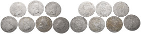 Brandenburg Preussen, Kl. Lot von 4 Groschen Stücken. 7 Stück. Enthalten sind: 1797 (2x), 1799 (2x) und 1803 (3x). Hübsche Erhaltungen. zum Teil mit k...
