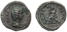 Rome Roman Empire AD 196 - 211 AR Denarius - Julia Domna (MATER DEVM; Cybele) Silver Rome Mint 2.88g XF RIC IV.1 564 (denarius) OCRE ric.4.ss.564_dena...