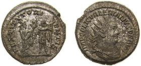 Rome Roman Empire AD 255-25 BL Antoninianus - Valerianus (RESTITVT ORIENTIS) Silver Antioch on the Orontes mint 4.4g AU Silvering RIC V.1 287c OCRE ri...