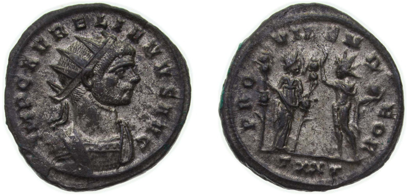 Rome Roman Empire AD 270 - 275 BL Antoninianus - Aurelianus (PROVIDEN DEOR; Fide...