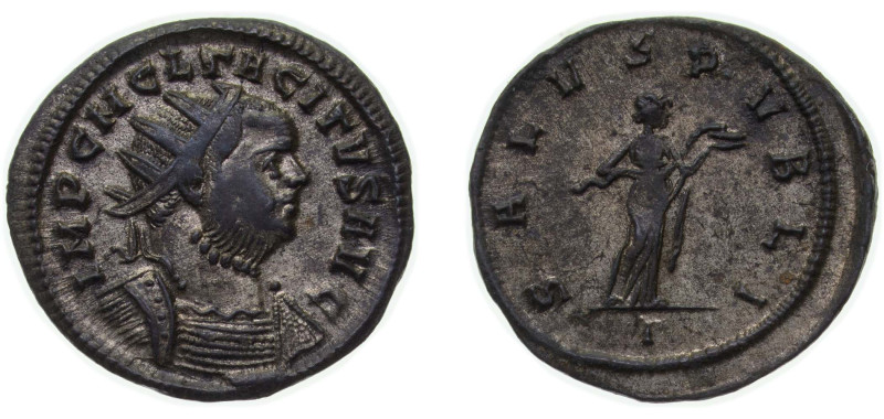 Rome Roman Empire AD 275 - 276 T BL Antoninianus - Tacitus (SALVS PVBLI; Salus) ...