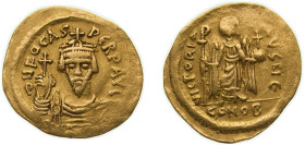 Byzantine states Byzantine Empire ND (602-610) AV Solidus - Phocas (VICTORIA AVGG; Constantinopolis) Gold Constantinopolis Mint 4.33g XF BCV 616