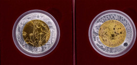 Austria Second Republic 2009 25 Euro (International Year of Astronomy) Bimetallic: niobium centre in silver (.900) ring Vienna Mint (65000) 16.5g BU K...
