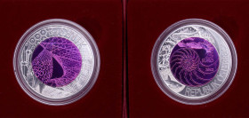 Austria Second Republic 2012 25 Euro (Bionik) Bimetallic: niobium centre in silver (.900) ring Vienna Mint (65000) 16.5g BU KM 3212