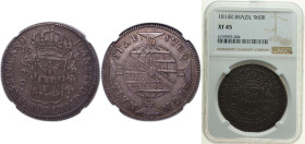 Brazil Portuguese colony 1814 R 960 Réis - João Prince Regent Silver (.896) Rio de Janeiro Mint (718347) 26.89g NGC XF 45 KM 307.3