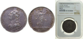 France Kingdom 1750 Jeton - JUDGES & CONSULS Silver NGC AU 53 F 9132