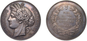 France Third Republic ND Medal - Prix de Tir Offert Par Le Ministre de La Guerre Silver 65.83g UNC