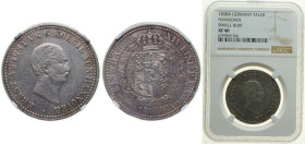 Germany Kingdom of Hannover German states 1838 A 1 Thaler - Ernest August Silver (.993) 16.82g NGC XF 40 KM 181 AKS 99 Dav ECT 666