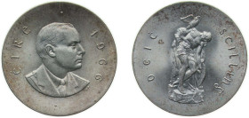 Ireland Republic 1966 10 Scilling (Easter Rising Anniversary) Silver (.833) Royal Mint (Tower Hill) (2000000) 18.31g BU KM 18