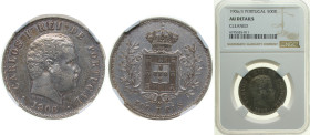 Portugal Kingdom 1906 500 Réis - Carlos I Silver (.917) (240000) 12.5g NGC AU KM 535 Gomes C1 11