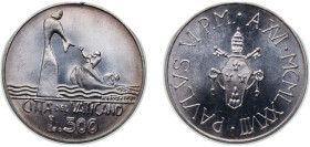 Vatican City City State 1978 500 Lire - Paul VI Silver (.835) Rome Mint (145000) 11g BU KM 139
