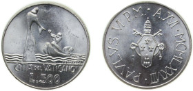 Vatican City City State 1978//XVI 500 Lire - Paul VI Silver (.835) Rome Mint (145000) 11g BU KM 139