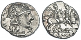 LUCRETIA. Denario. Roma (136 a.C.). FFC-822. SB-1. EBC-.