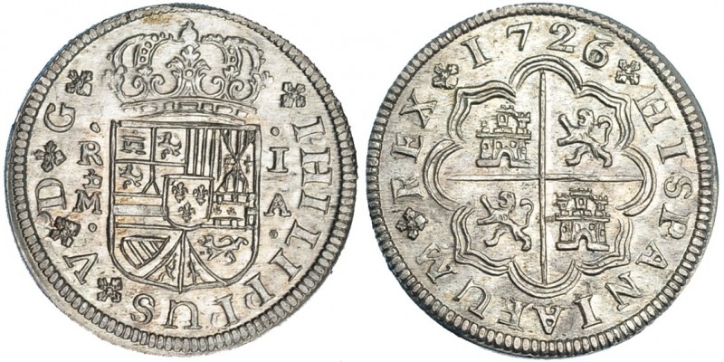 Real. 1726/7. Madrid. A. VI-388. SC.