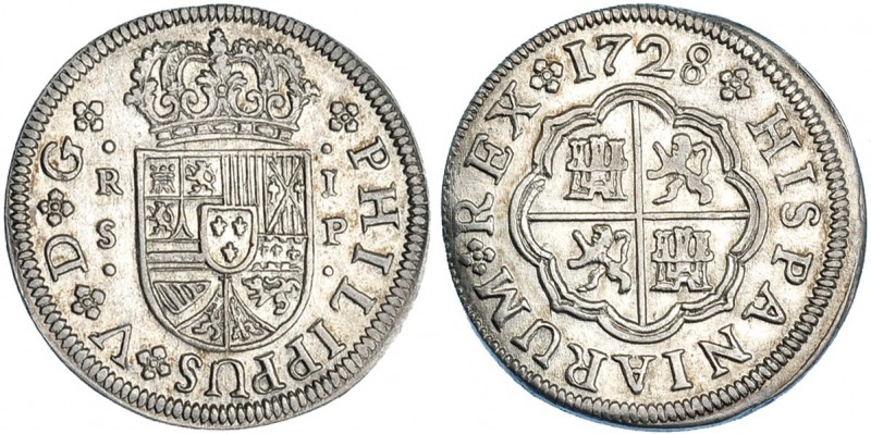 Real. 1728. Sevilla. P. VI-541. EBC/EBC-.