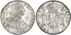 8 reales. 1799. México. FM. VI-795. B.O. EBC-.