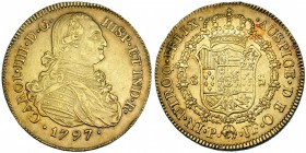 8 escudos. 1797. Popayán. JF. VI-1377. MBC+/EBC-.