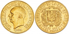 REPÚBLICA DOMINICANA. 30 pesos. 1955. KM-24. EBC.