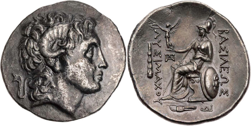 THRAKIEN, KÖNIGREICH
Lysimachos, 323-281 v. Chr. AR-Tetradrachme 280-250 v. Chr...