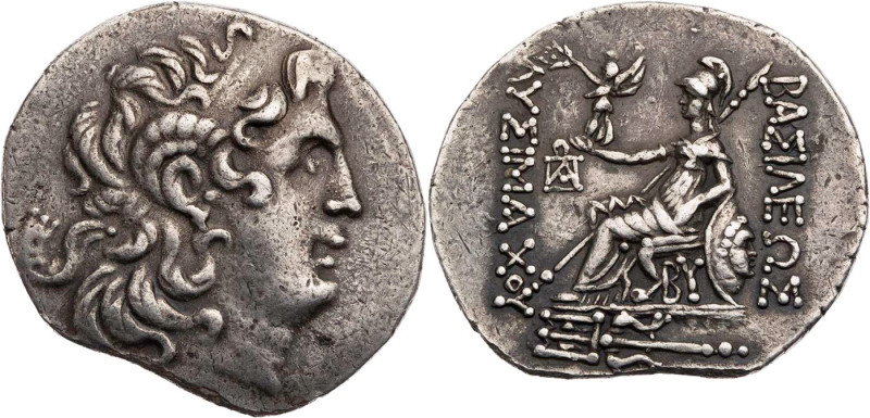 THRAKIEN, KÖNIGREICH
Lysimachos, 323-281 v. Chr. AR-Tetradrachme 150-120 v. Chr...