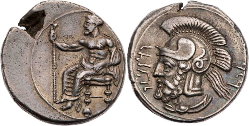 KILIKIEN TARSOS
Satrap Pharnabazos, 380-374/3 v. Chr. AR-Stater Vs.: Baaltars s...