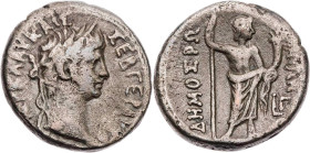 ÄGYPTEN ALEXANDRIA
Nero, 54-68 n. Chr. BI-Tetradrachme 56/57 n. Chr. (= Jahr 3) Vs.: Kopf mit Lorbeerkranz n. r., Rs.: Genius Populi Romani steht mit...