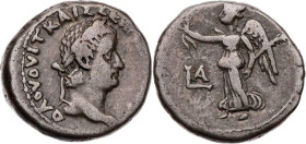ÄGYPTEN ALEXANDRIA
Vitellius, 69 n. Chr. BI-Tetradrachme 69 n. Chr. (= Jahr 1) Vs.: Kopf mit Lorbeerkranz n. r., Rs.: Nike schreitet mit Kranz und Pa...