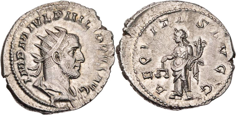 RÖMISCHE KAISERZEIT
Philippus I. Arabs, 244-249 n. Chr. AR-Antoninian 244-247 n...