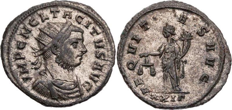 RÖMISCHE KAISERZEIT
Tacitus, 275-276 n. Chr. BI-Antoninian 2. Emission, Novembe...