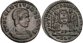 RÖMISCHE KAISERZEIT
Decentius Caesar, 350-353 n. Chr. AE-Maiorina 351-353 n. Chr. Lugdunum, 2. Offizin Vs.: D N DECENTIVS NOB CAES, gepanzerte Büste ...