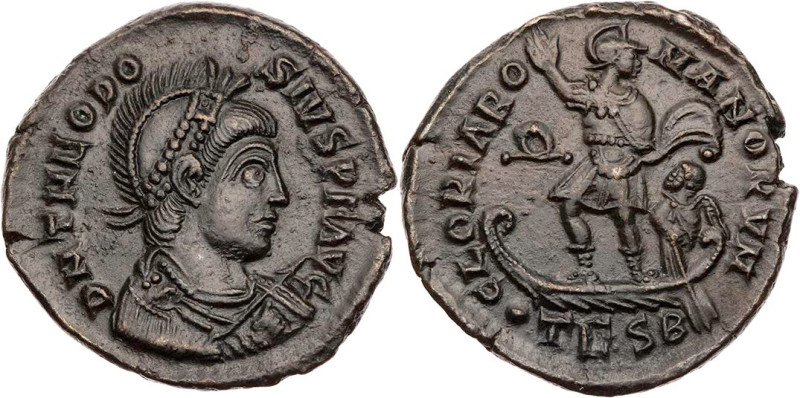 RÖMISCHE KAISERZEIT
Theodosius I., 379-395 n. Chr. AE-Maiorina 383-388 n. Chr. ...