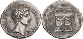 RÖMISCHE KAISERZEIT
Augustus, 27 v.-14 n. Chr. AR-Cistophor ca. 25-20 v. Chr. Ephesus Vs.: IMP · CAE-SAR, Kopf n. r., Rs.: AVGVSTVS, girlandengeschmü...