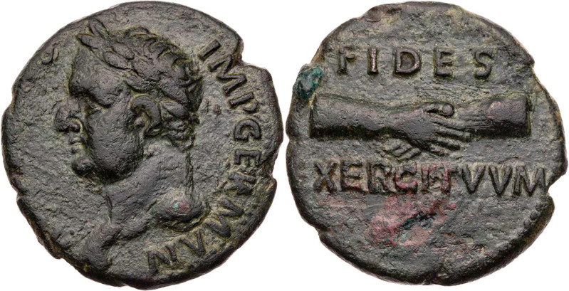 RÖMISCHE KAISERZEIT
Vitellius, 69 n. Chr. AE-As Januar-Juni 69 n. Chr. spanisch...