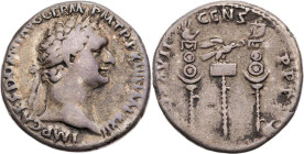RÖMISCHE KAISERZEIT
Domitianus, 81-96 n. Chr. AR-Cistophor 95 n. Chr. Ephesus (oder Rom), für den Umlauf in Asia Vs.: IMP CAES DOMIT AVG GERM P M TR ...