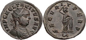 RÖMISCHE KAISERZEIT
Tacitus, 275-276 n. Chr. BI-Antoninian 1. Emission, November - Dezember 275 n. Chr. Ticinum, 6. Offizin Vs.: IMP C M CL TACITVS A...