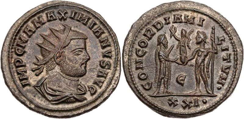 RÖMISCHE KAISERZEIT
Maximianus Herculius, 286-310 n. Chr. BI-Antoninian um 293 ...