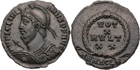 RÖMISCHE KAISERZEIT
Iulianus II., 360/361-363 n. Chr. AE-Centenionalis 361-363 n. Chr. Heraclea, 2. Offizin Vs.: D N FL CL IVLI-ANVS P F AVG, gepanze...