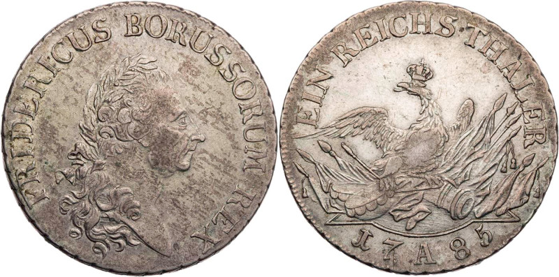 BRANDENBURG - PREUSSEN PREUSSEN, KÖNIGREICH
Friedrich II., 1740-1786. Reichstal...