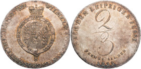 BRAUNSCHWEIG UND LÜNEBURG BRAUNSCHWEIG-CALENBERG-HANNOVER, AB 1692 KURFÜRSTENTUM HANNOVER, AB 1815 KÖNIGREICH HANNOVER
Wilhelm IV., 1830-1837. 2/3 Ta...