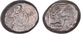 Pamphylia, Aspendos
AR Stater Circa 460-430 BC., 20 mm 10.89 g.