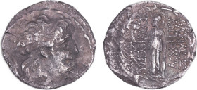 Cappadocia, Kings of
Ariarathes VI after 138 BC., AR Tetradrachm, 28 mm 15.42 g. In the name and types of Antiochos VII