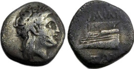 Bithynia, Kios
AR Hemidrachm, circa 345-315 BC, 13 mm. 2.17 g.