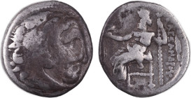 Macedonia, Kings of
Philip III 323-319 BC, AR Drachm (in the name of Alexander III), 18 mm, 4.09 g.