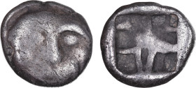 Mysia, Parion
AR Drachm, 500-475 BC, 12 mm, 2.44 g.