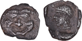 Pisidia, Selge
AR Obol, 1st Century BC, 10 mm. .94 g.