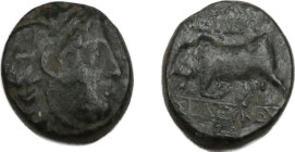 Seleukid Kings of Syria
Seleukos I Nikator 312-281 BC, Æ 18 mm, 5.64 g.