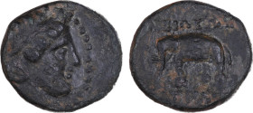 Seleukid Kings of Syria
Antiochus III "The Great" 223-187 BC, Æ 12 mm, 1.74 g.